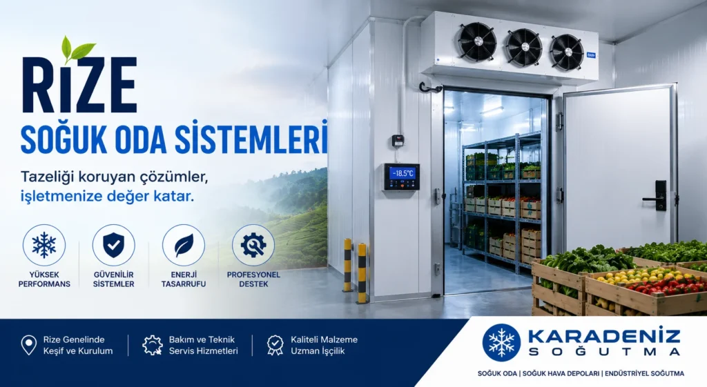 Rize Soğuk Oda Sistemleri
